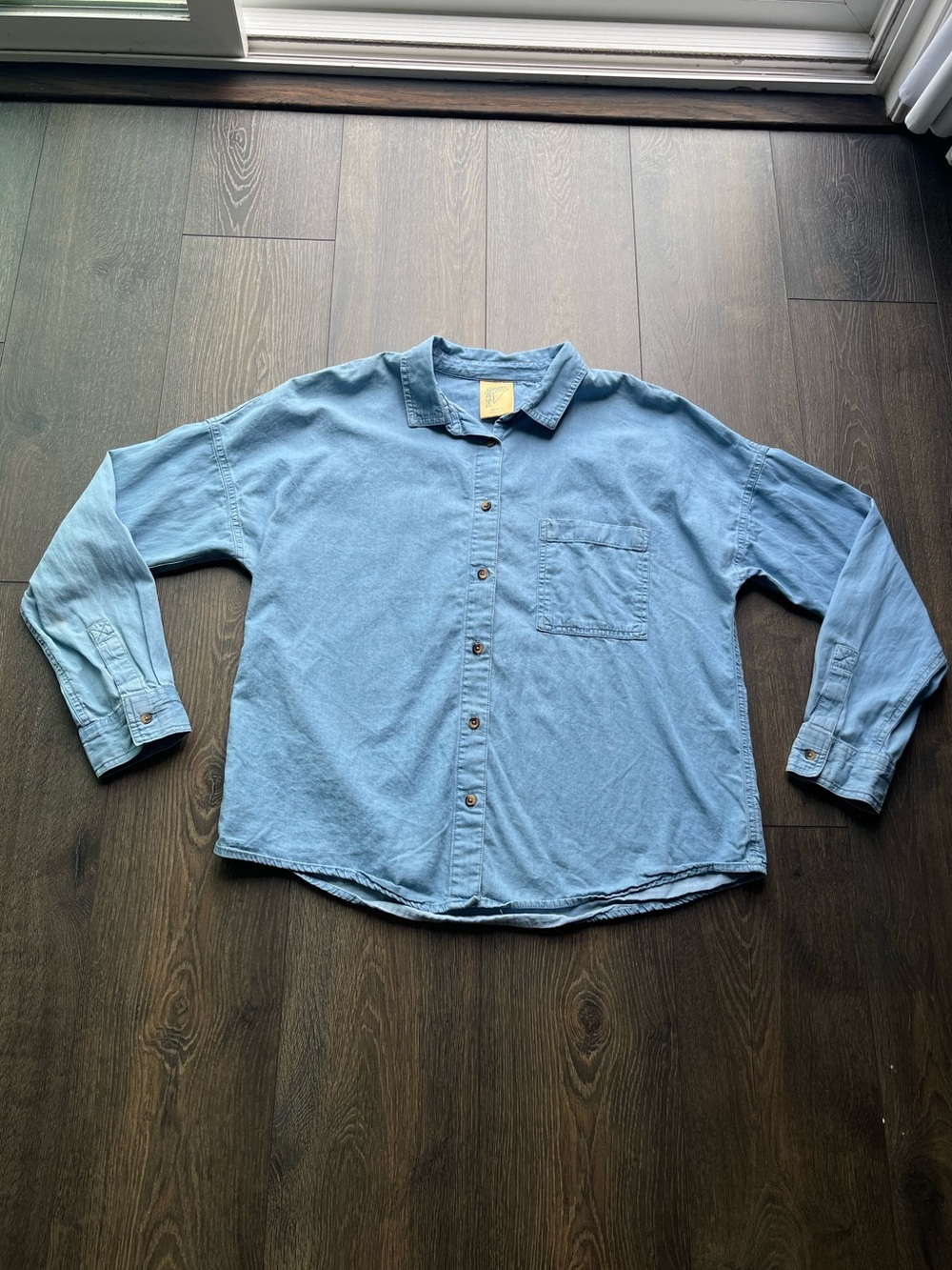 Thereabouts Denim Button-Up Shirt - Picture 2 of 13